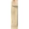 Ekena Millwork Traditional Block Rough Sawn Outlooker, Douglas Fir, 8"W x 20"D x 32"H OUT08X20X32TRA05RDF - alternate 4